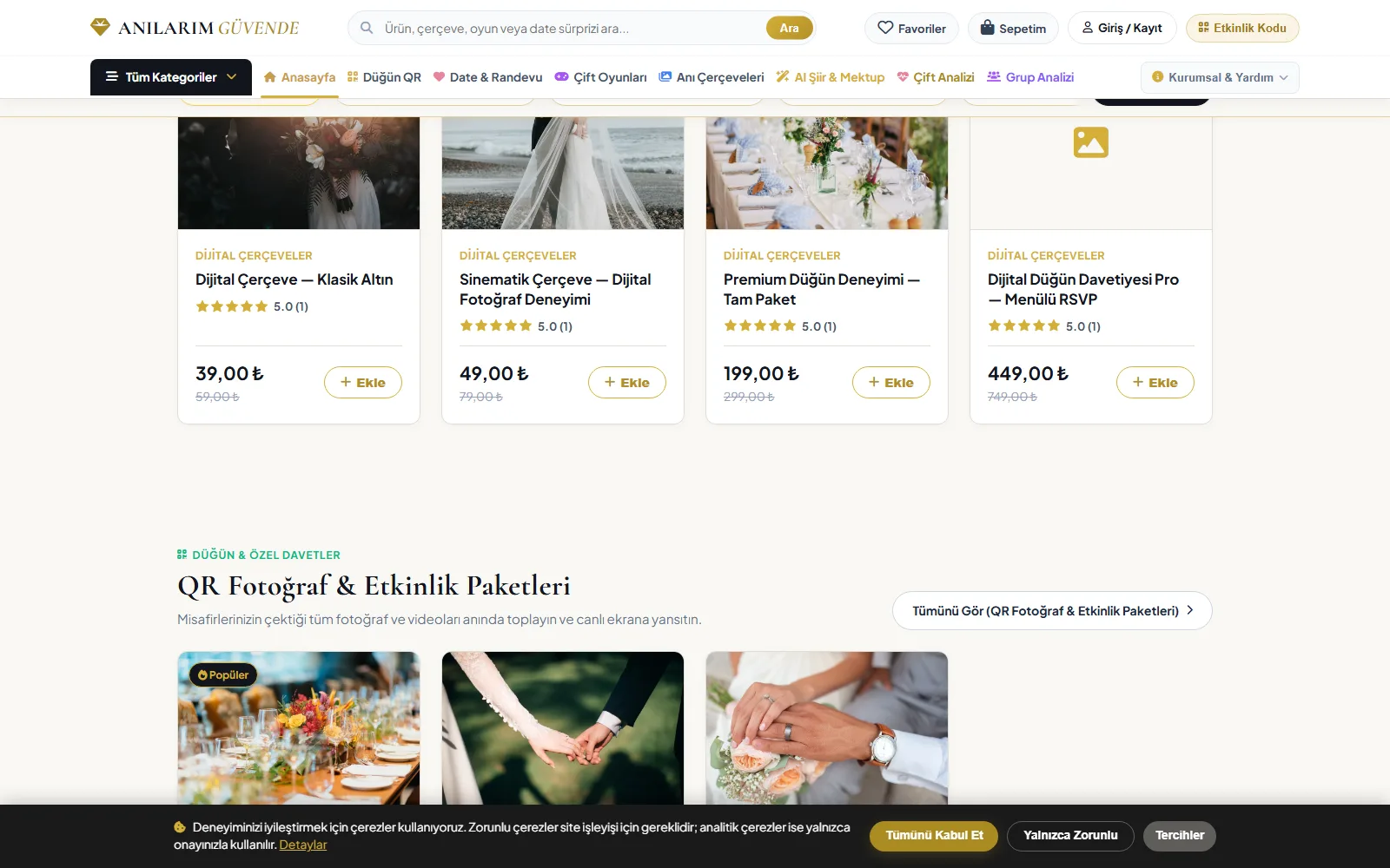 anilarim-guvende-dijital-deneyim ekranı — kullanım akışı