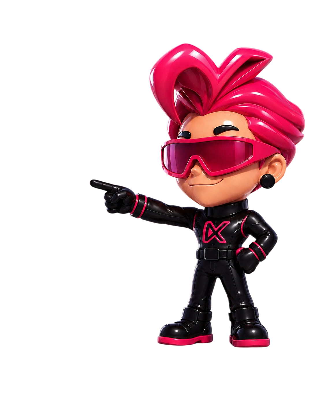 Nexvia 3D Mascot
